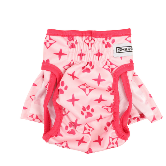 Loopsheidrokje Monogram Roze