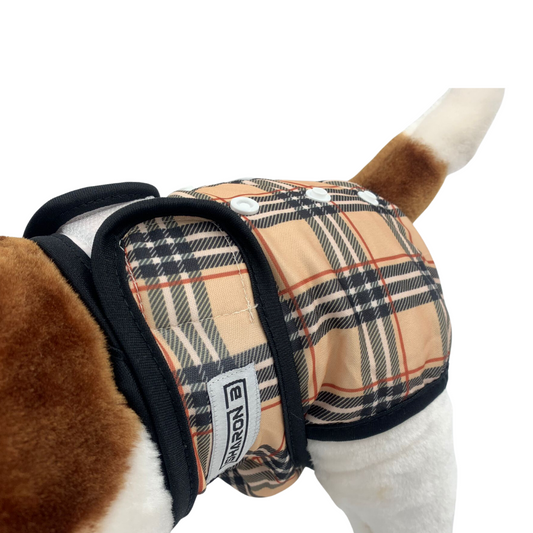 Heat pants Beige check