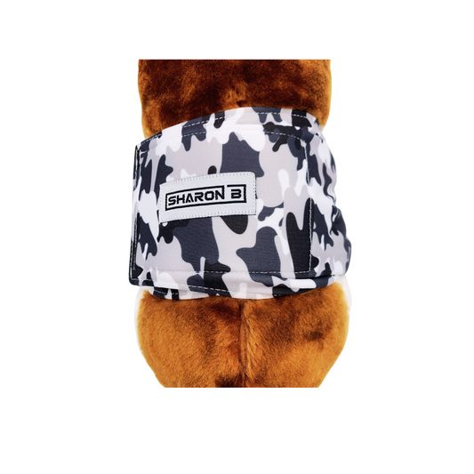 Hondenluier Camo grijs