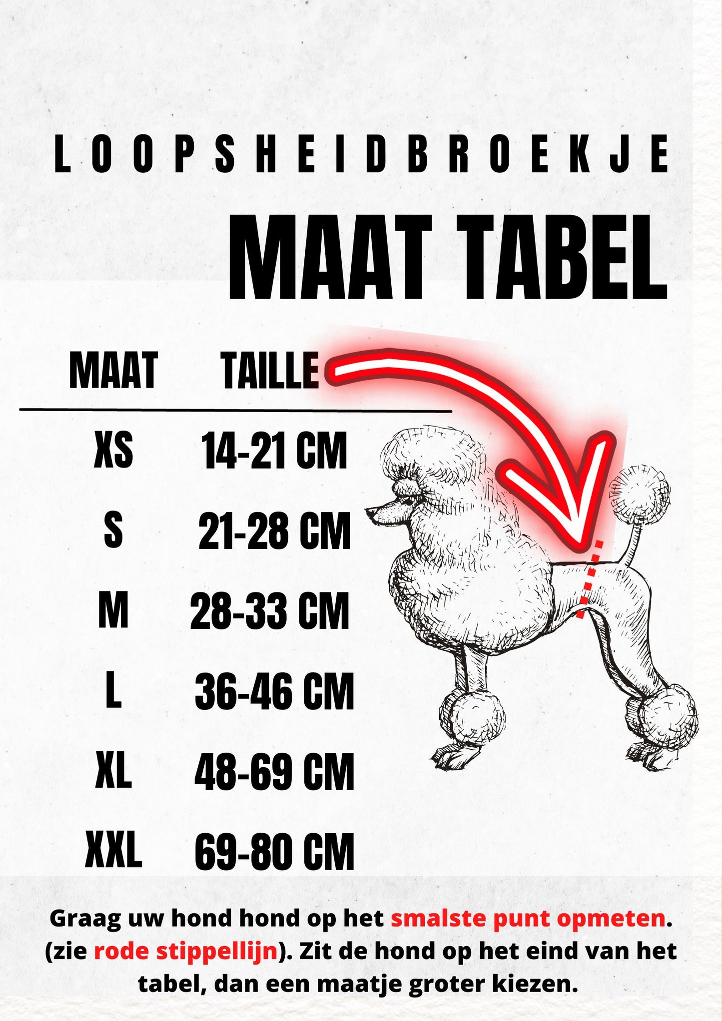 Loopsheidbroekje Zwart