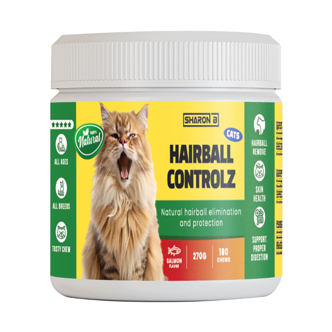 Sharon B Hairball Controlz voor katten
