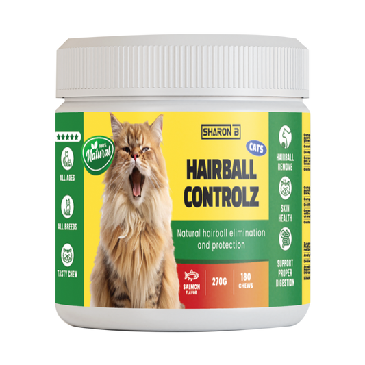 Sharon B Hairball Controlz voor katten