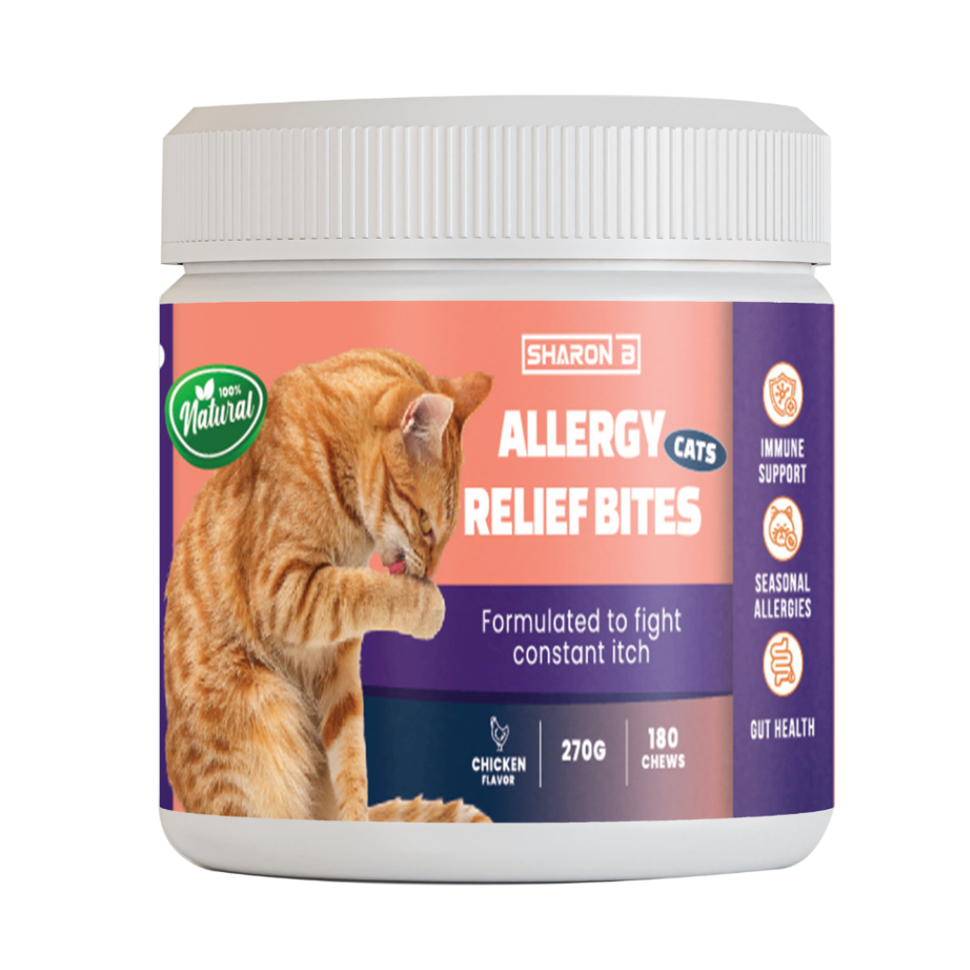 Sharon B Allergy Relief Bites voor katten
