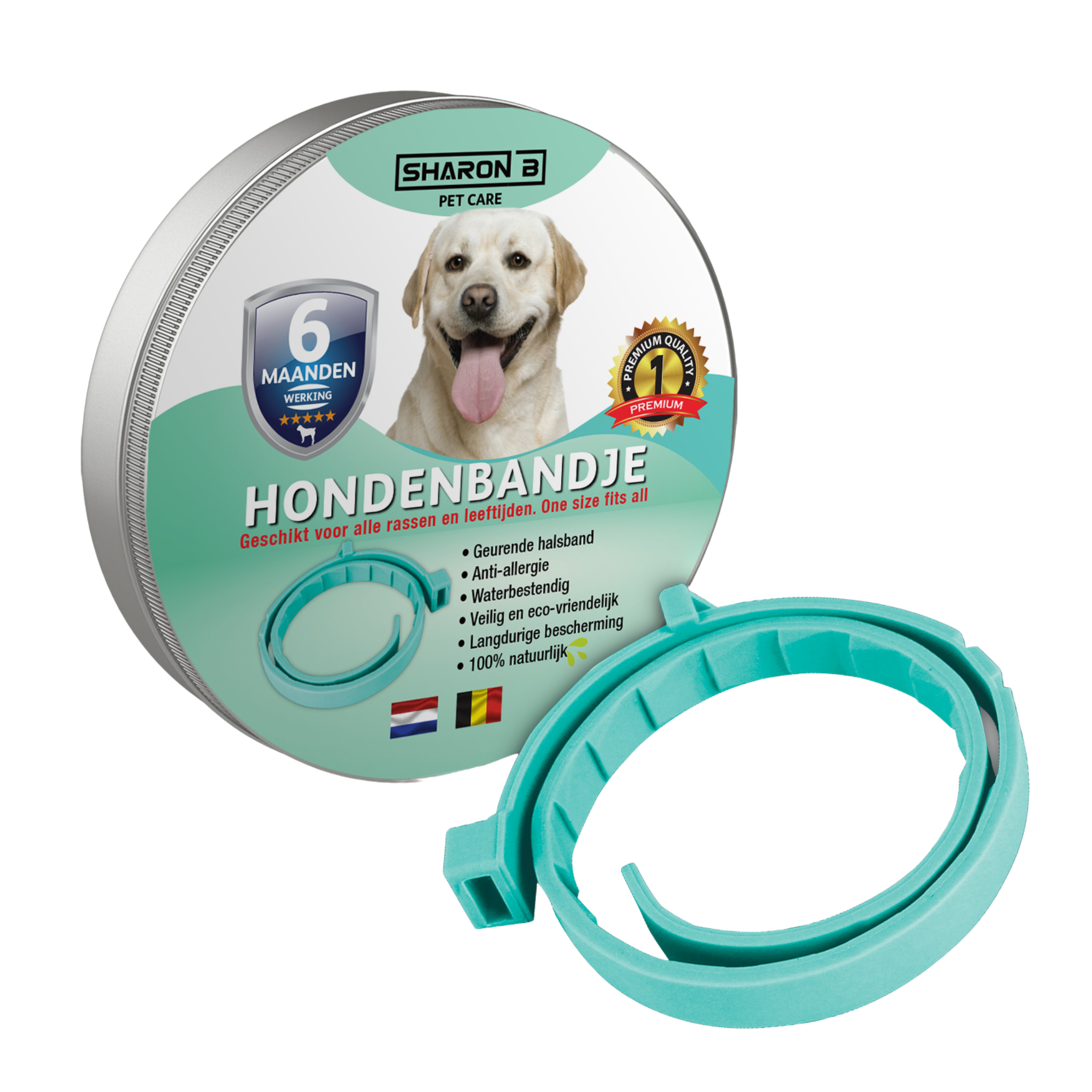 Geurhalsband hond vanaf 11 kg