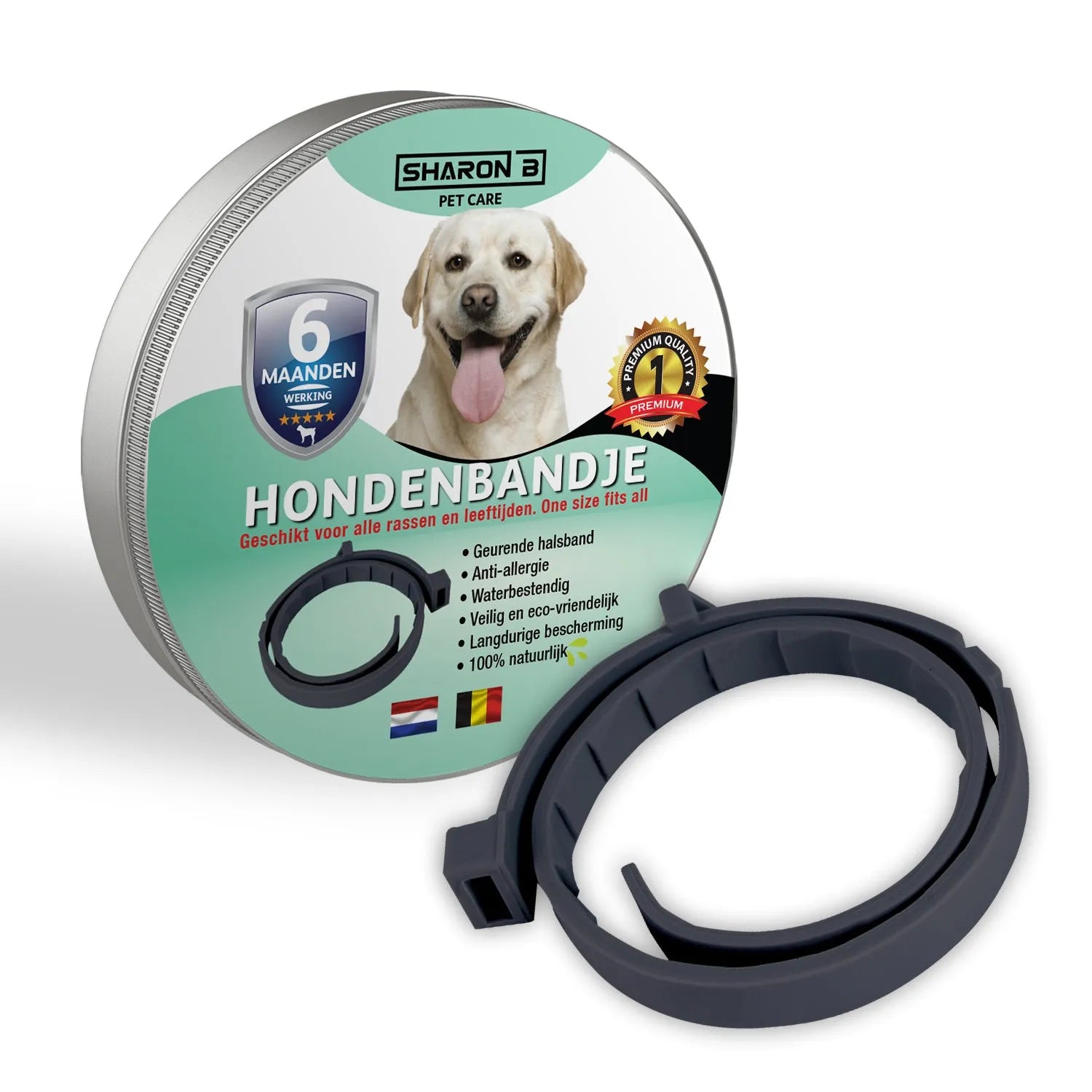Geurhalsband hond vanaf 11 kg