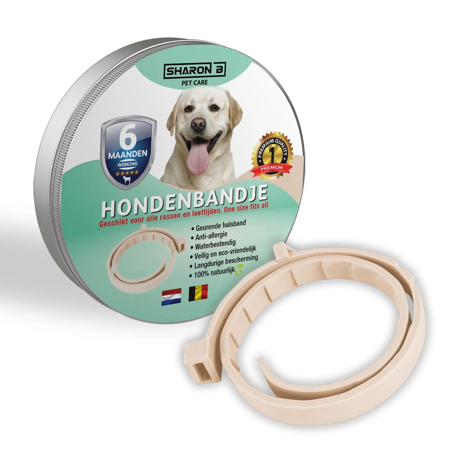 Geurhalsband hond vanaf 11 kg