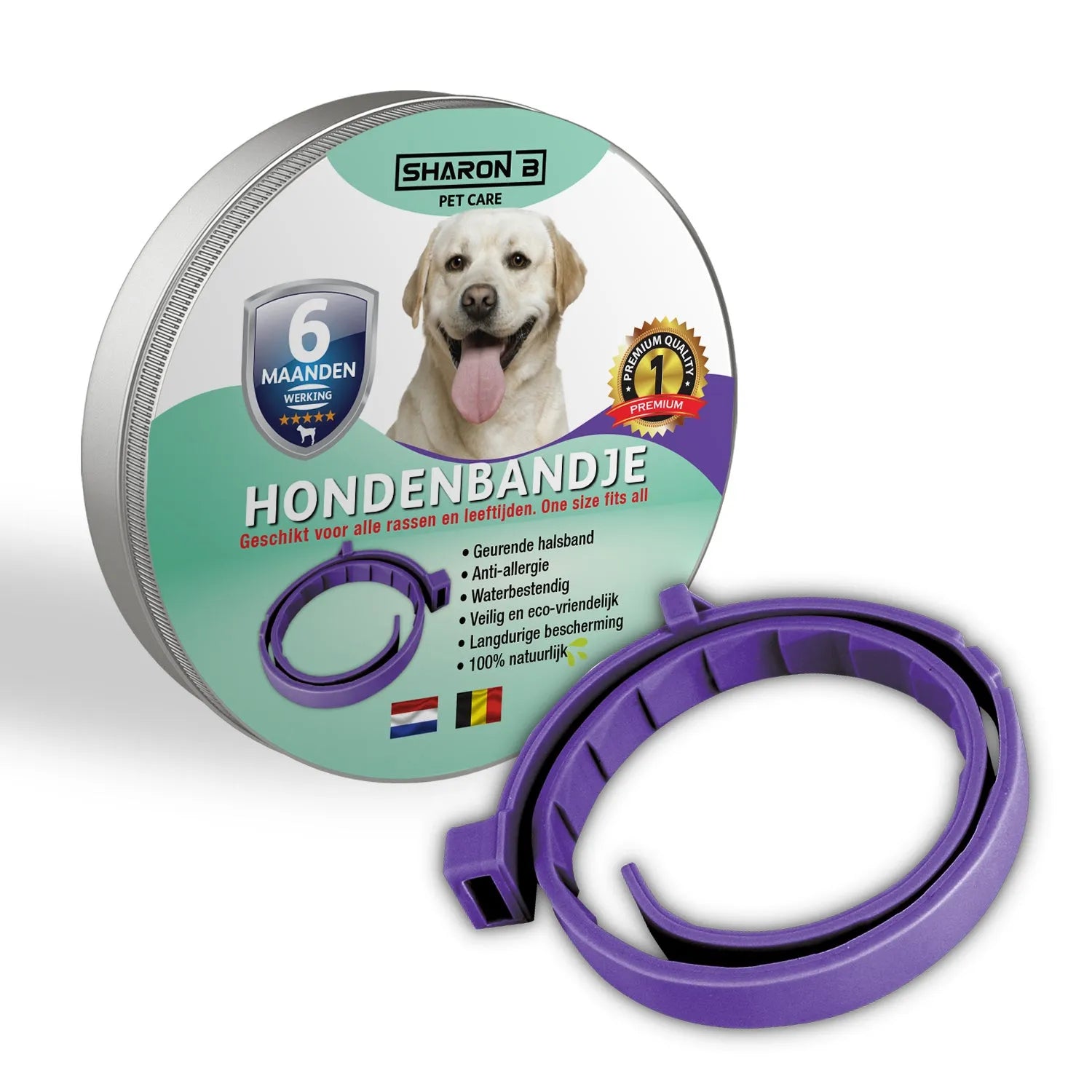 Geurhalsband hond vanaf 11 kg
