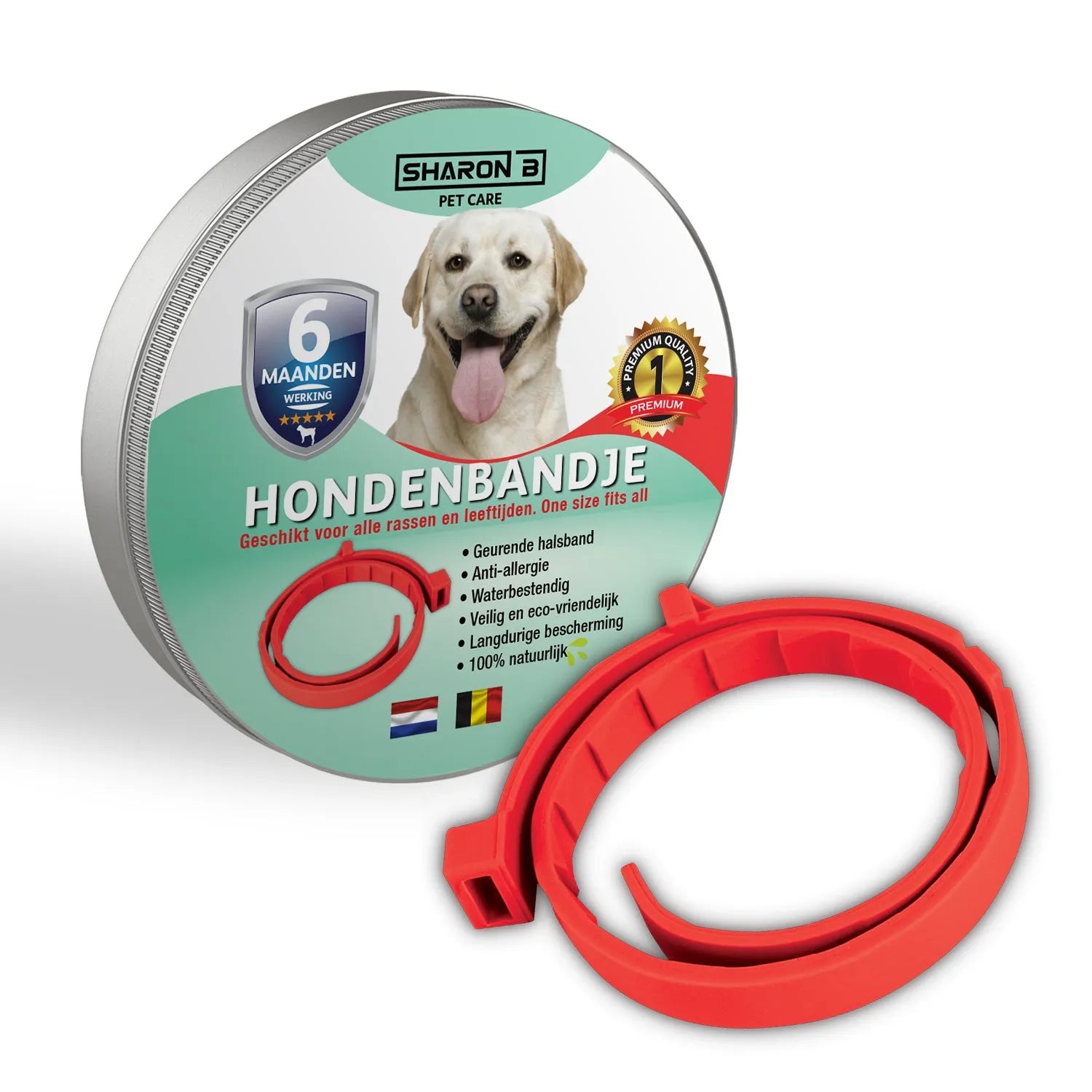 Geurhalsband hond vanaf 11 kg