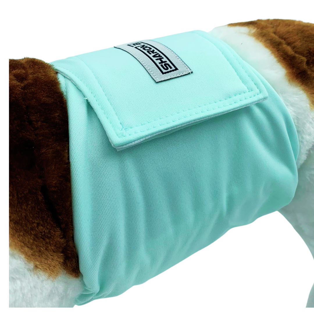 Hondenluier Mint groen