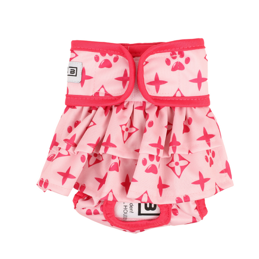 Loopsheidrokje Monogram Roze