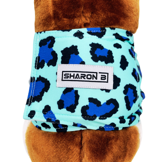 Dog diaper Panther Blue