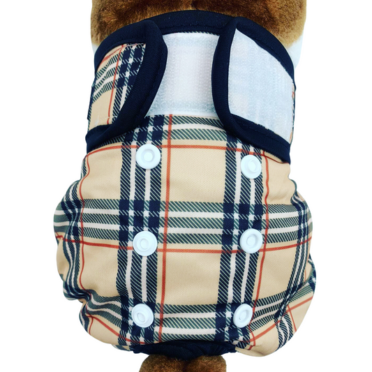 Heat pants Beige check