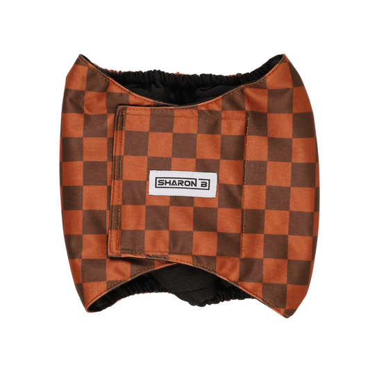 Dog diaper blocks brown