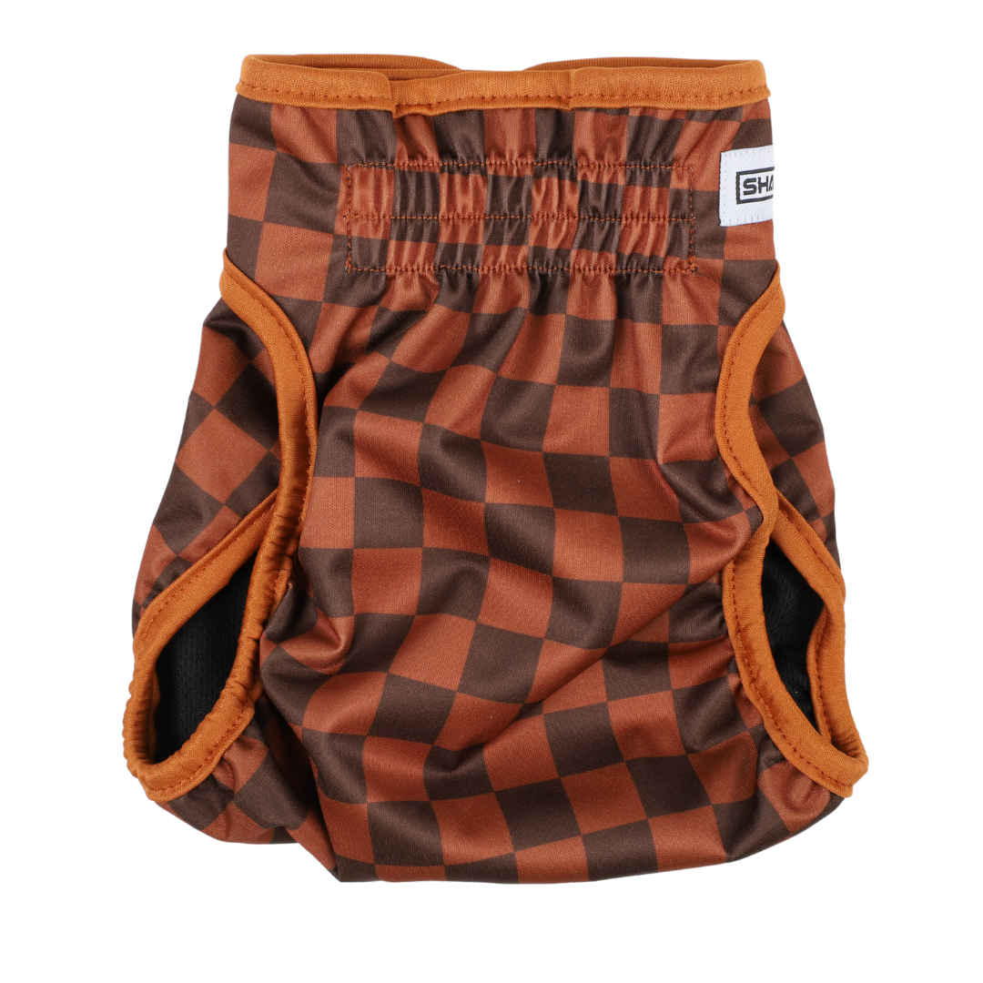 Heat pants Blokjes Brown