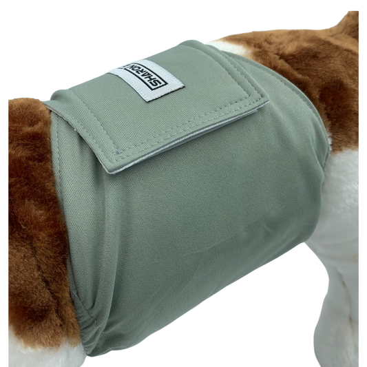 Dog diaper Gray