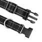 Halsband neopreen - Zwart - sharonbdesignnl